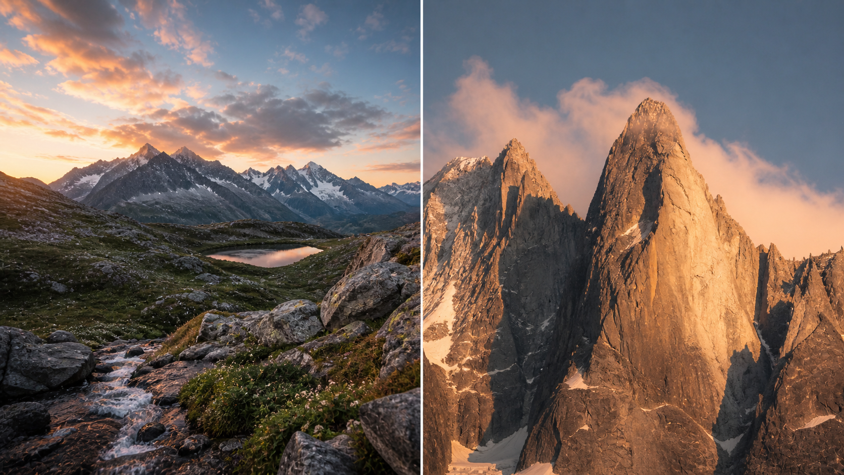 Comparaison grand-angle vs téléobjectif
